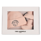 Ensemble bonnet et chaussons KARL LAGERFELD KIDS 
                    FILLE