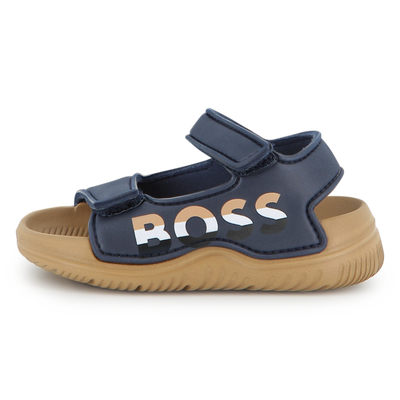 CLAQUETTES &Agrave; FERMETURE PAR BANDES AUTO AGRIPPANTES BOSS GARCON