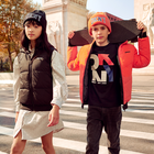Katoenen T-shirt korte mouwen DKNY 
                    BOY