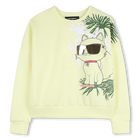 Sweat maxi imprim&eacute; KARL LAGERFELD KIDS 
                    FILLE
