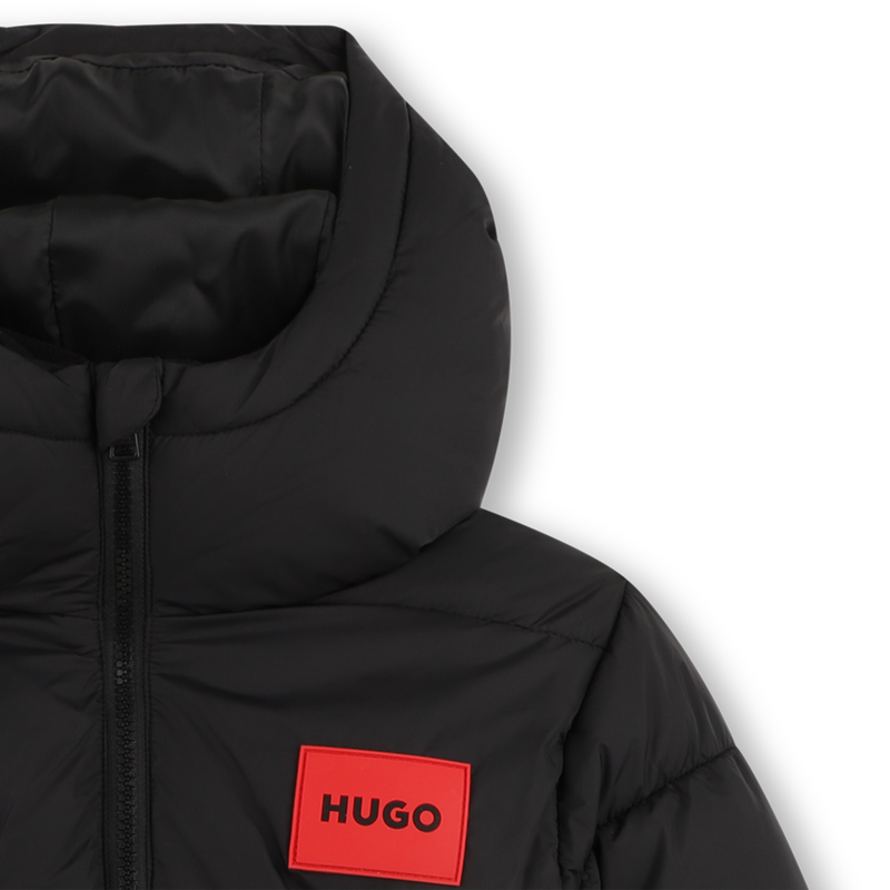 Doudoune &agrave; capuche HUGO 
                        GARCON