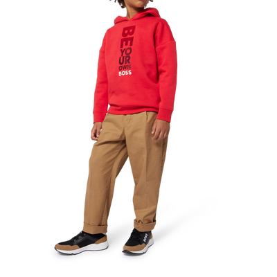 Sweat-shirt &agrave; capuche BOSS GARCON