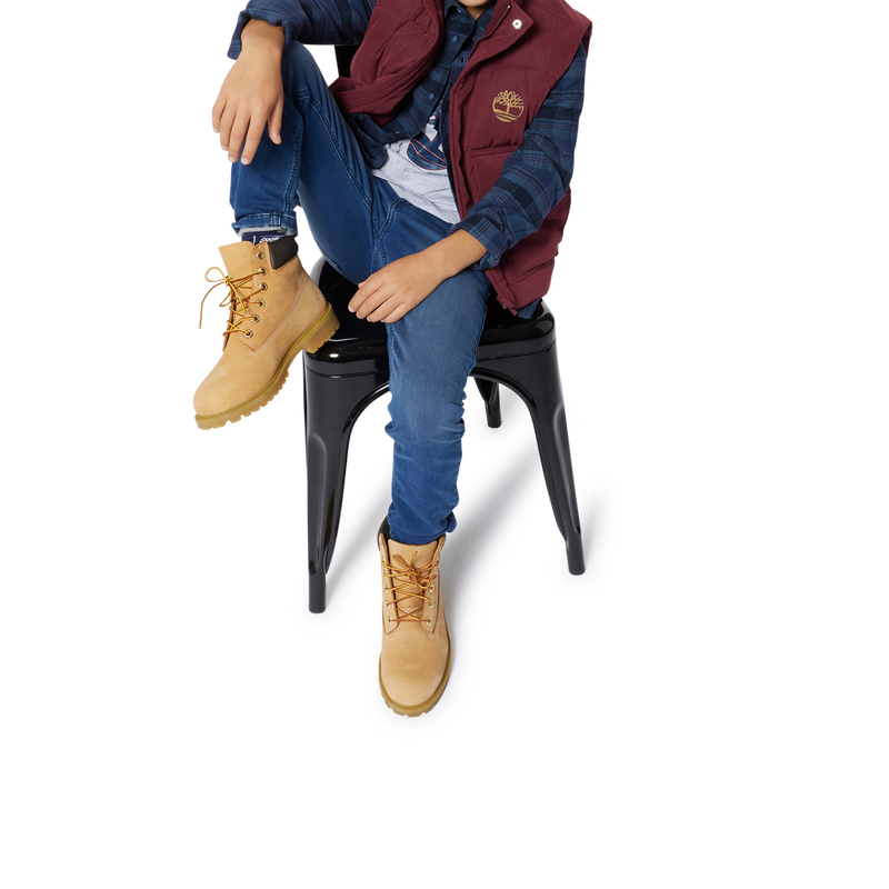 Surchemise &agrave; carreaux TIMBERLAND 
                        GARCON