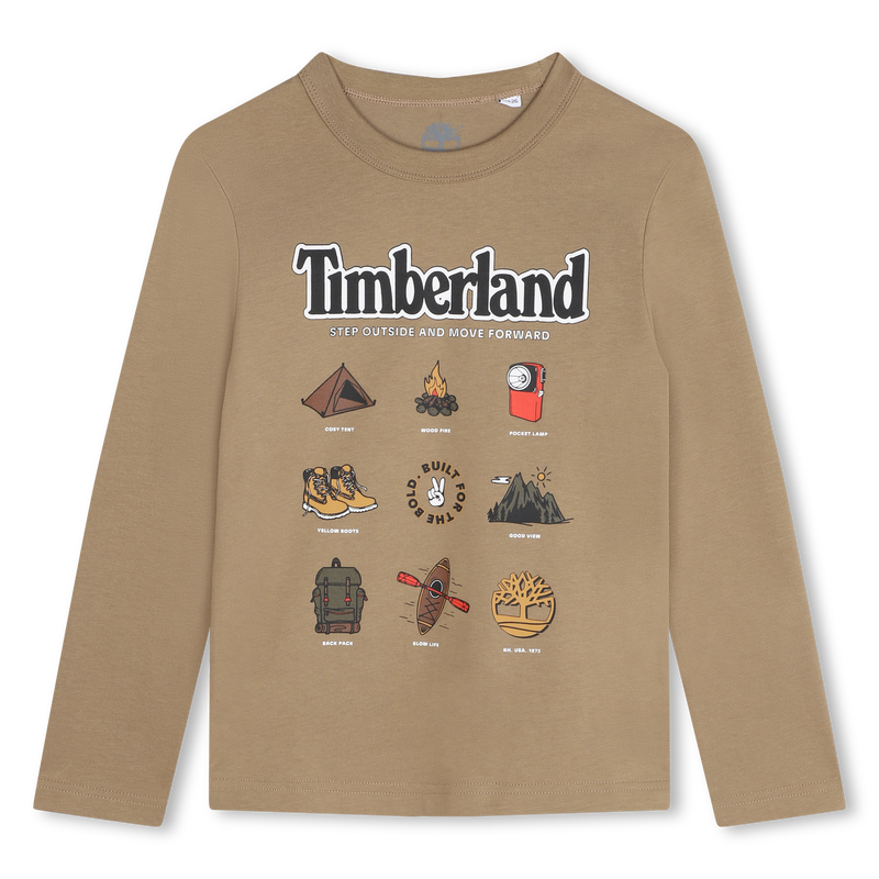 T-shirt avec imprim&eacute; devant TIMBERLAND 
                        GARCON