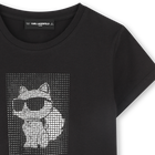 T-SHIRT KORTE MOUWEN KARL LAGERFELD KIDS 
                    GIRL