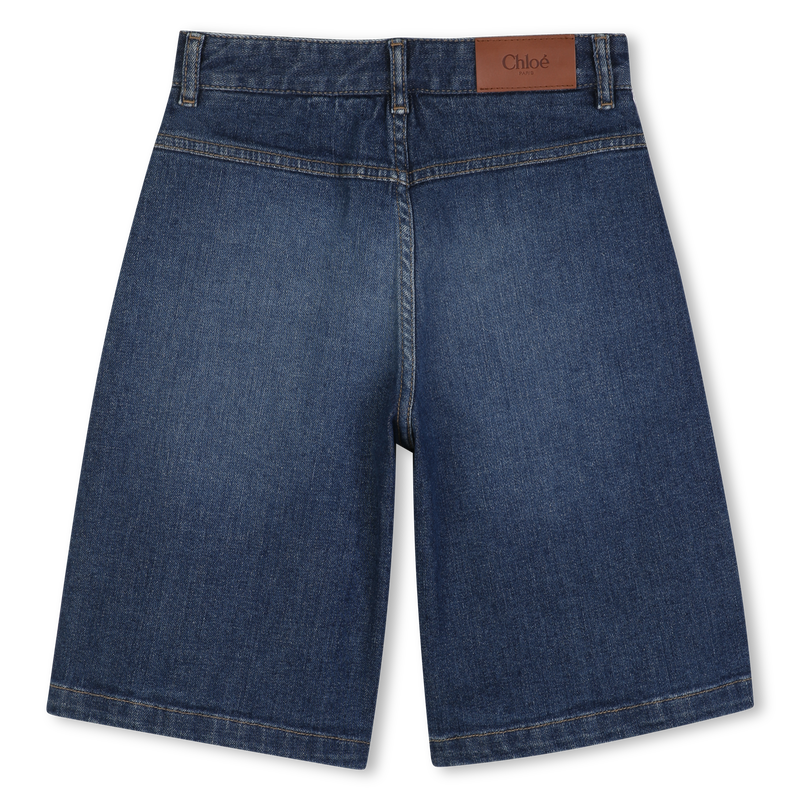 Katoenen denim short CHLOE 
                        GIRL