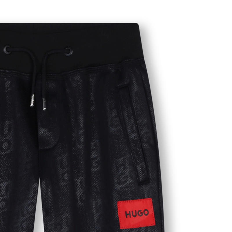 Jggingbroek van fleece HUGO 
                        BOY