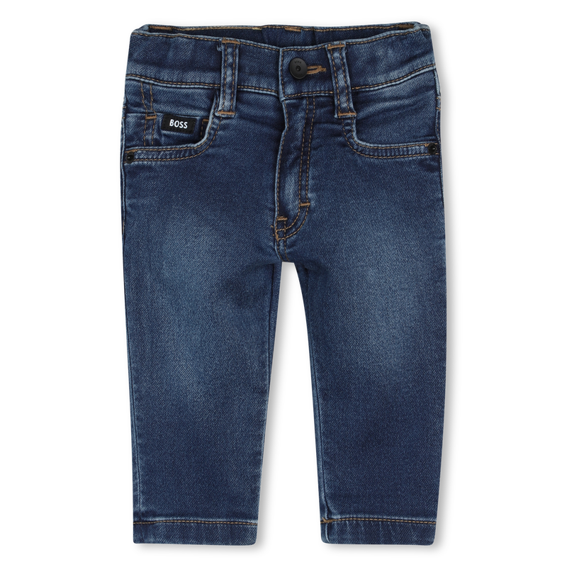 JEAN AVEC RIVETS À L'ARRIÈRE BOSS 
                        GARCON