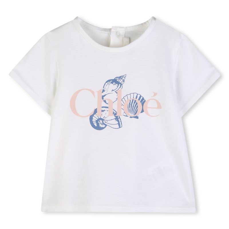 TEE-SHIRT MANCHES COURTES CHLOE 
                        FILLE
