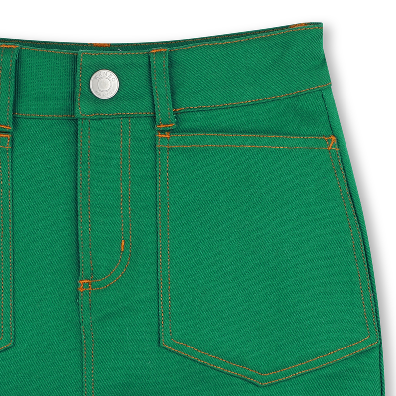 Trapeziumjurk met zakken KENZO KIDS 
                        GIRL