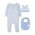 Pyjama, bonnet et bavoir coton KENZO KIDS 
                    UNISEXE