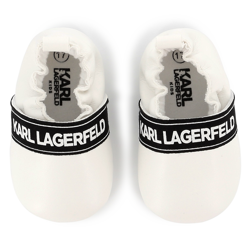 Pantoffels met logo KARL LAGERFELD KIDS 
                        UNISEX