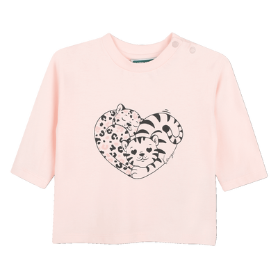 Tee-shirt manches longues KENZO KIDS FILLE