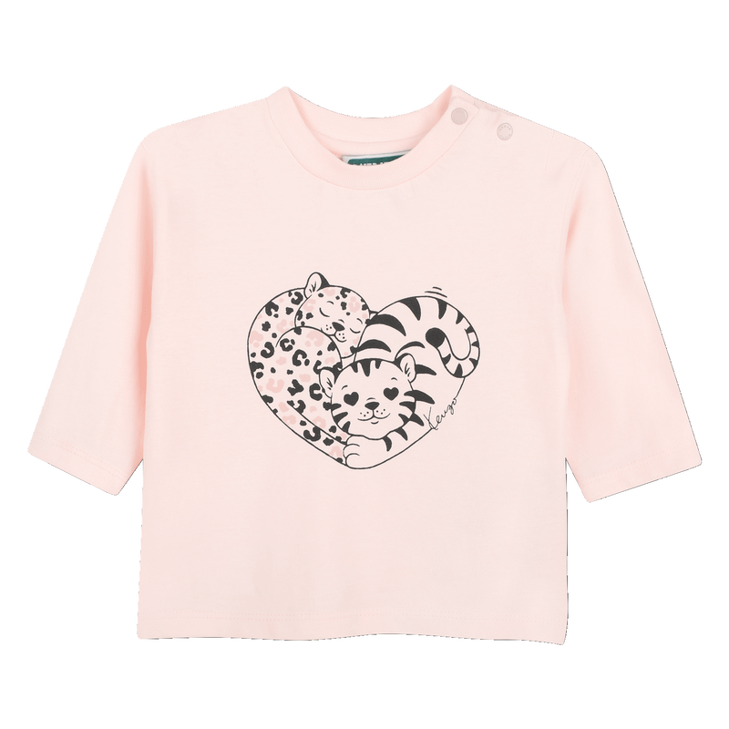 Tee-shirt manches longues KENZO KIDS 
                        FILLE