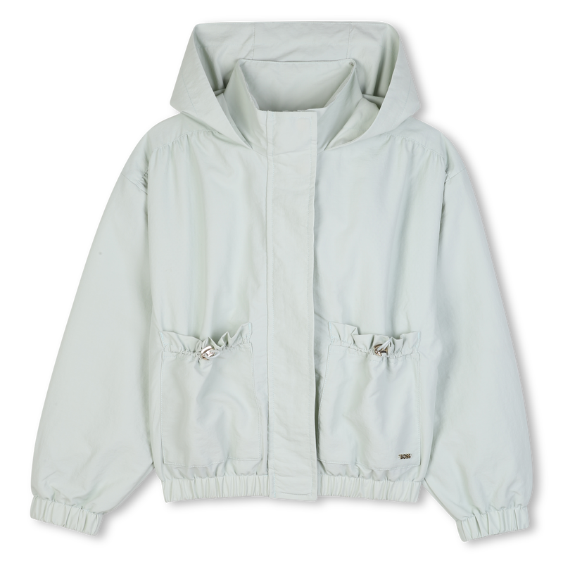 BLOUSON &Agrave; CAPUCHE BOSS 
                        FILLE