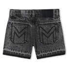 Short en jean avec strass MARC JACOBS 
                    FILLE