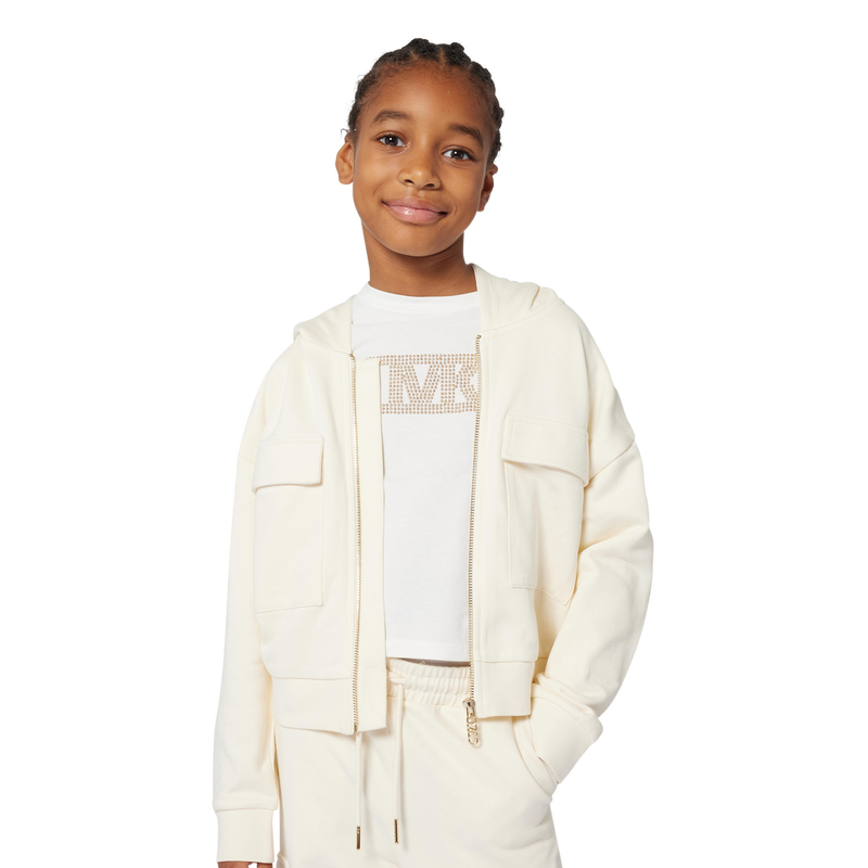 Cardigan à capuche MICHAEL KORS 
                        FILLE