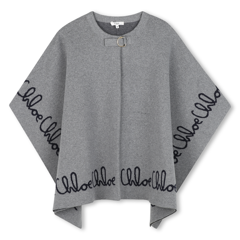 Gebreide cape CHLOE 
                        GIRL