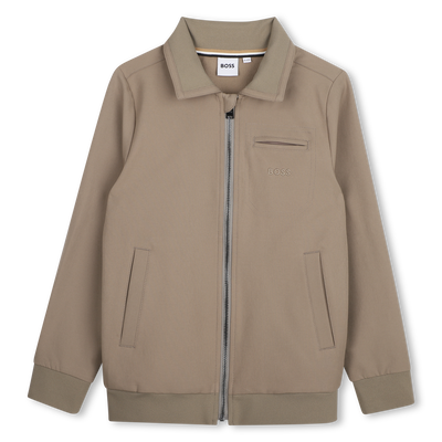 Cardigan en tissu synth&eacute;tique BOSS GARCON