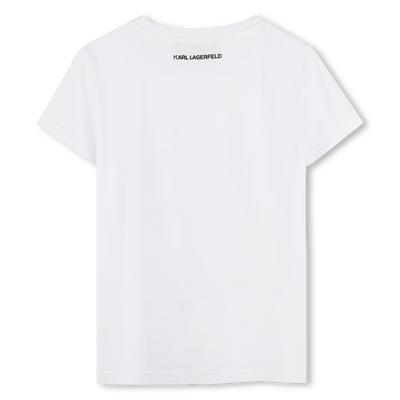 T-SHIRT KORTE MOUWEN KARL LAGERFELD KIDS GIRL