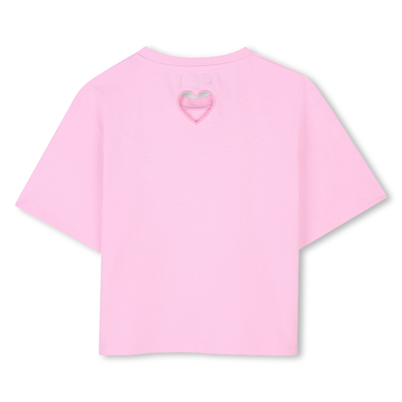 Katoenen T-shirt korte mouwen DKNY 
                        GIRL