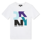 Katoenen T-shirt korte mouwen, WIT, hi-res