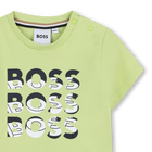 T-shirt met korte mouwen BOSS 
                    BOY