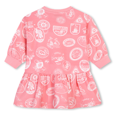 Robe &agrave; manches longues KENZO KIDS FILLE