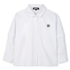 Chemise en popeline de coton DKNY 
                    FILLE