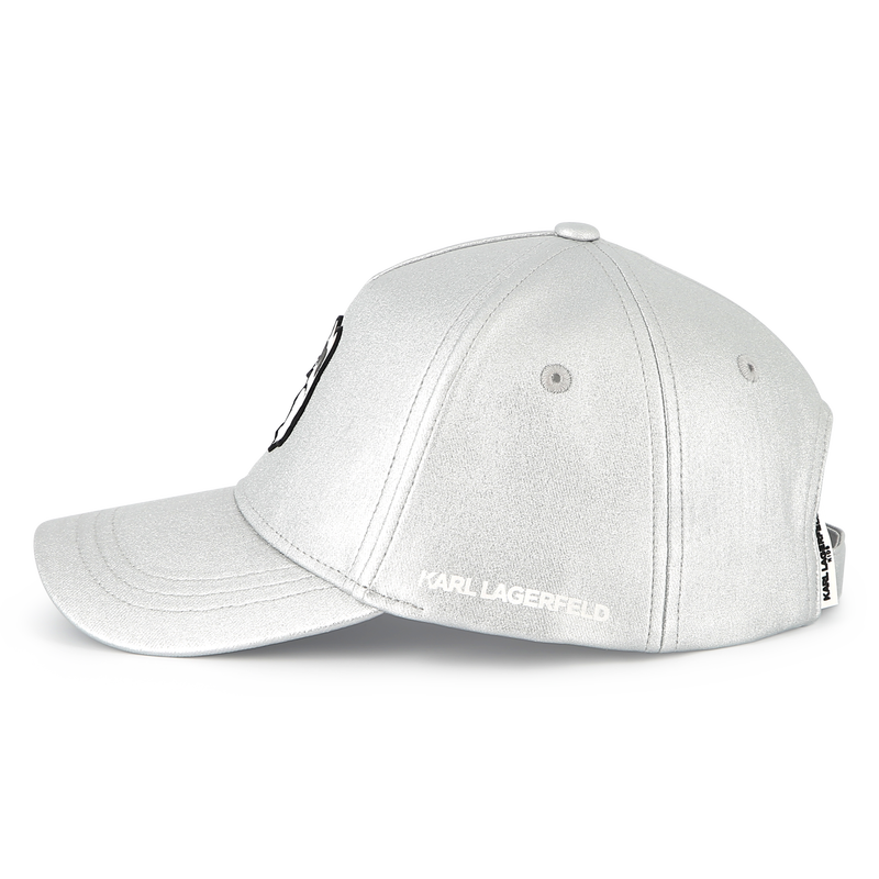 Casquette r&eacute;glable avec badge KARL LAGERFELD KIDS 
                        FILLE