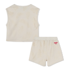 D&eacute;bardeur et short KENZO KIDS 
                    FILLE