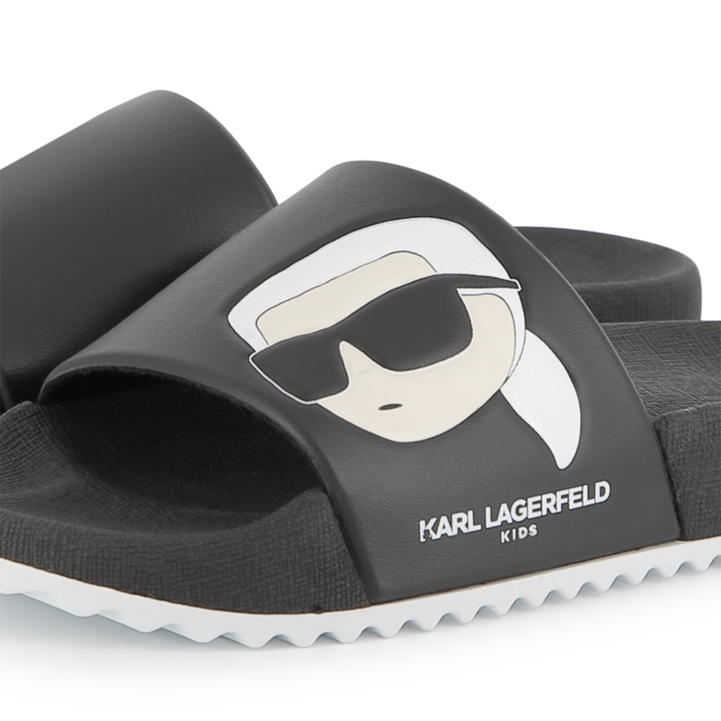 Claquettes à motif KARL LAGERFELD KIDS 
                        GARCON