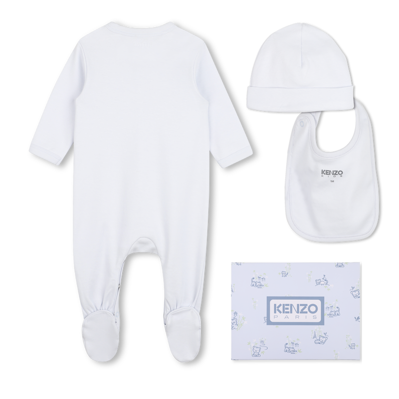SET PYJAMA, MUTS EN SLABBETJES KENZO KIDS 
                        BOY