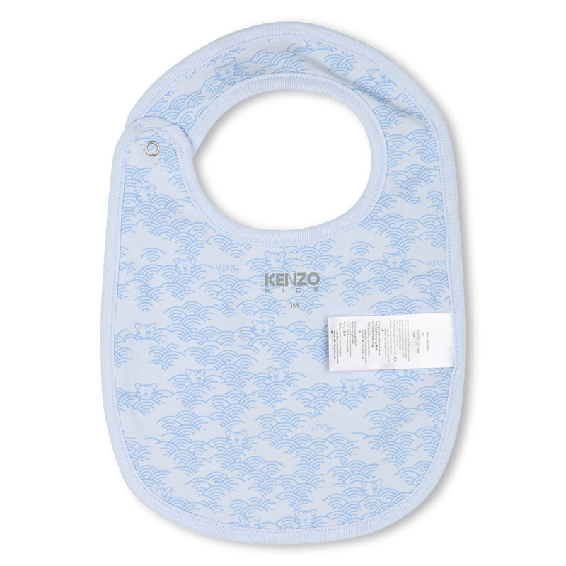 Pyjama, bavoir et bonnet coton KENZO KIDS 
                        GARCON