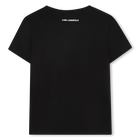 T-shirt &agrave; manches courtes KARL LAGERFELD KIDS 
                    FILLE