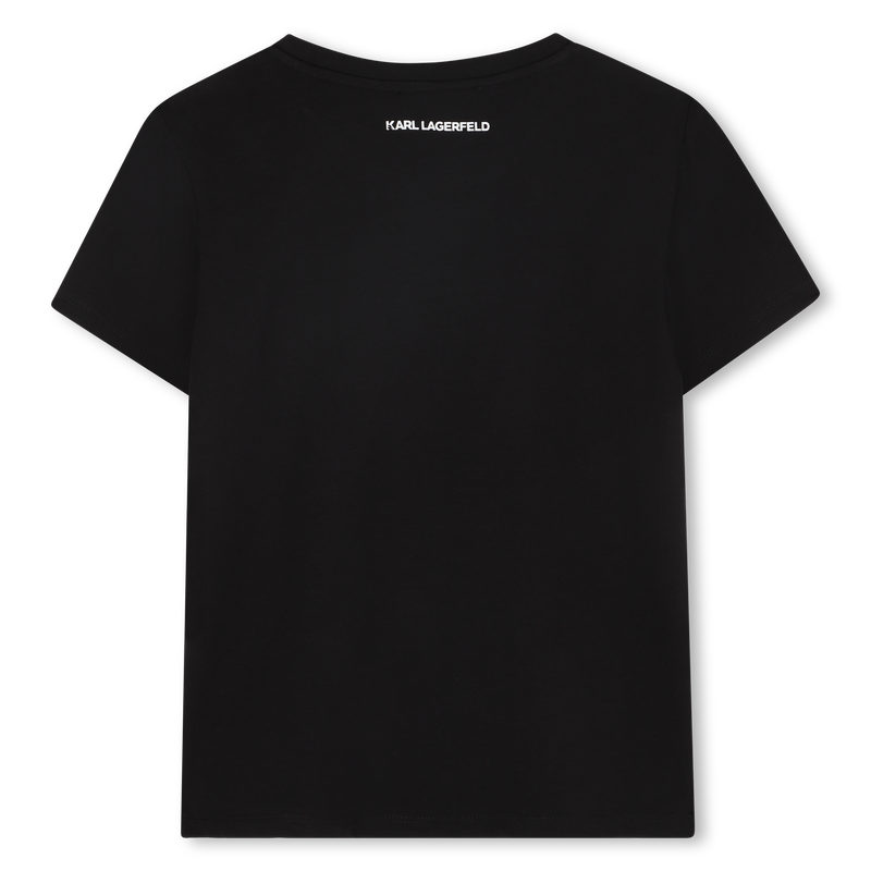 T-shirt met korte mouwen KARL LAGERFELD KIDS 
                        GIRL