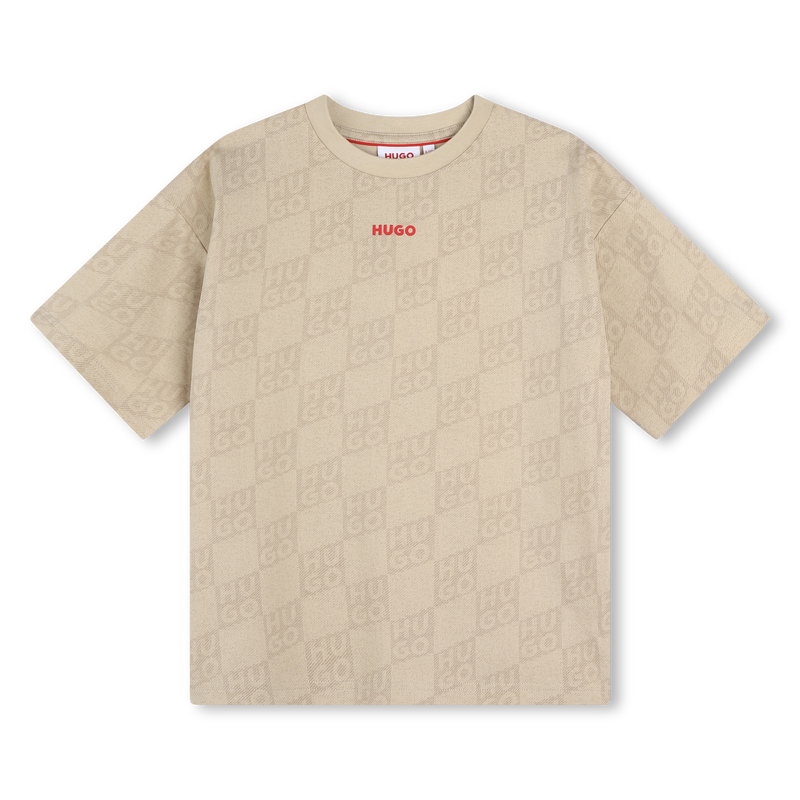 T-shirt met korte mouwen HUGO 
                        BOY