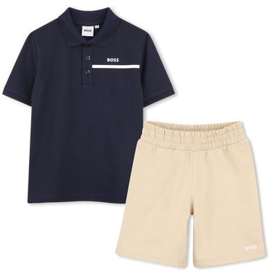 ENSEMBLE POLO + SHORT BOSS GARCON