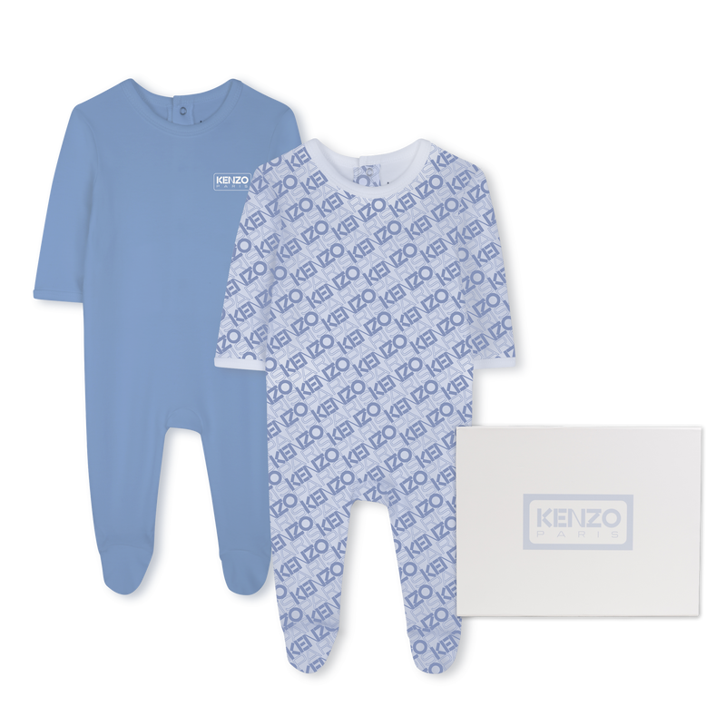 Lot de 2 pyjamas en coton KENZO KIDS 
                        UNISEXE