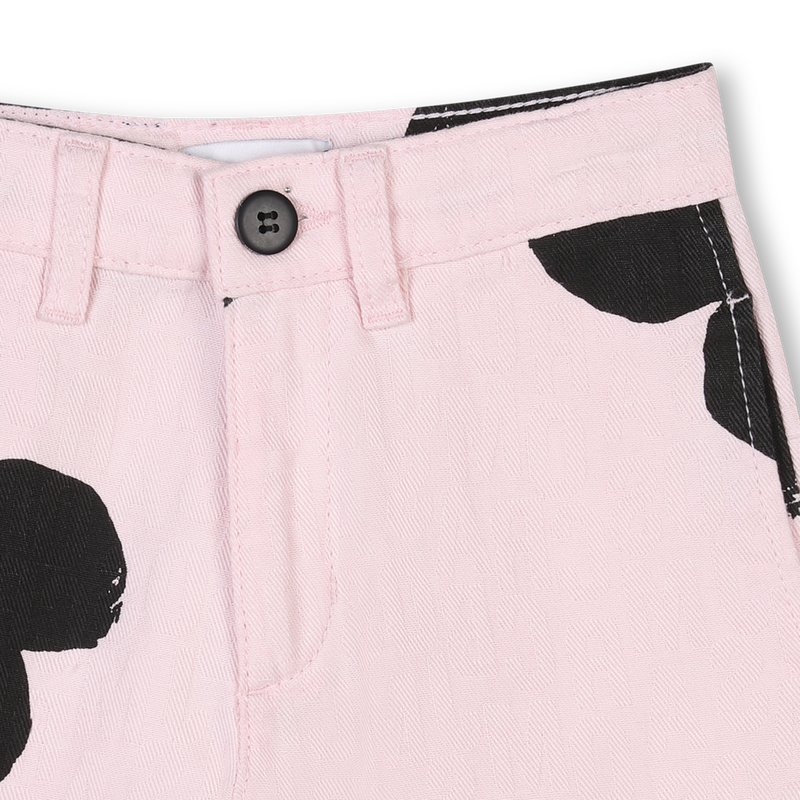 Katoenen short met print MARC JACOBS 
                        GIRL