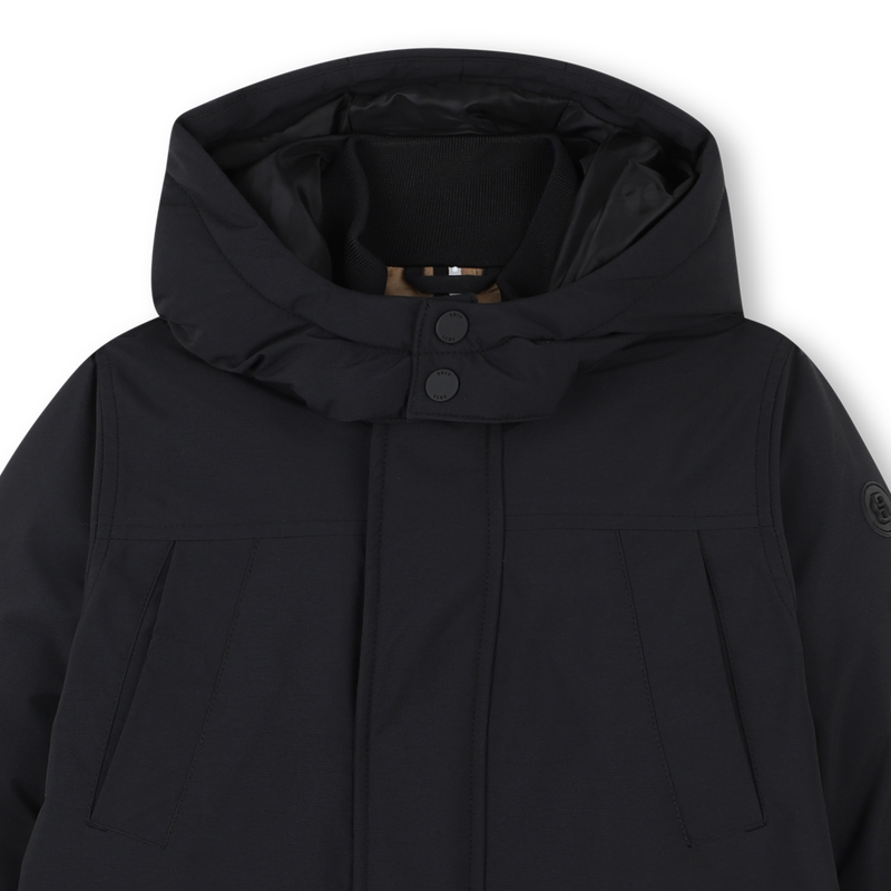 Parka longue &agrave; capuche BOSS 
                        GARCON