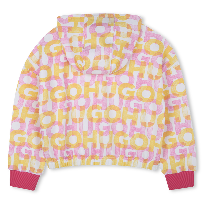 Sweat-shirt &agrave; capuche HUGO 
                        FILLE
