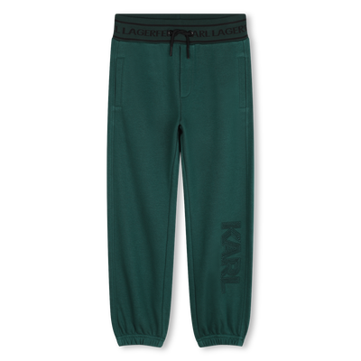 Fleece joggingbroek KARL LAGERFELD KIDS BOY