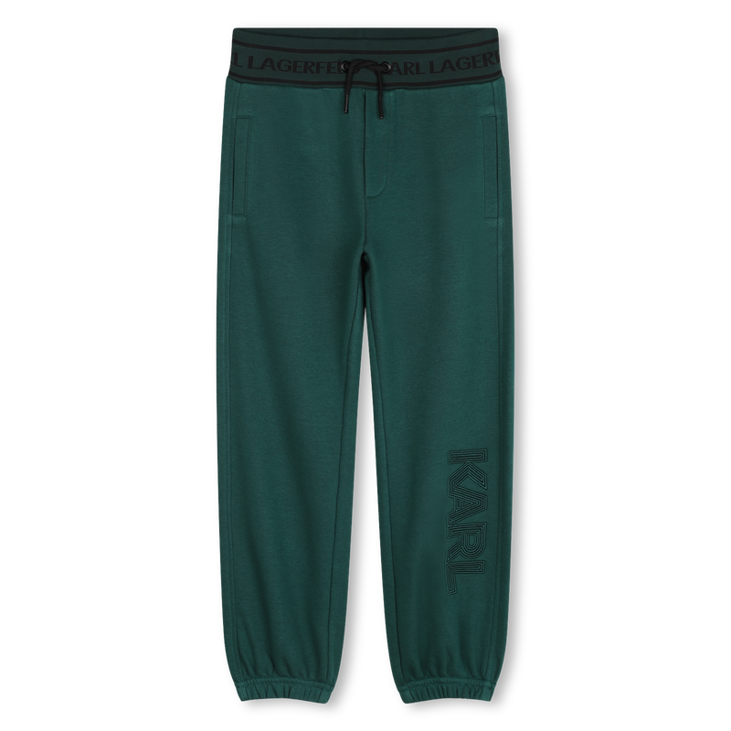 Pantalon de jogging molletonn&eacute; KARL LAGERFELD KIDS 
                        GARCON