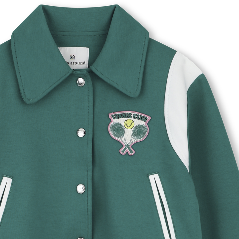 GILET &Agrave; BOUTONS PRESSION KIDS AROUND 
                        FILLE