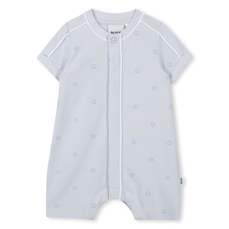 Combinaison-short imprim&eacute;e BOSS 
                        GARCON