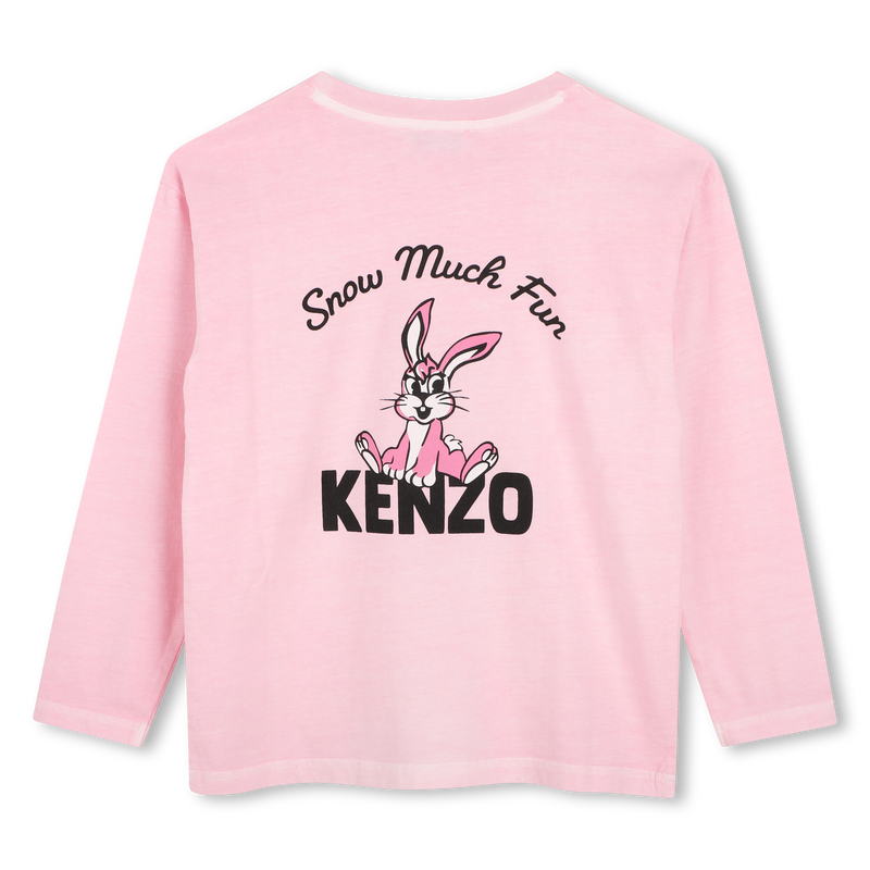 Tee-shirt manches longues KENZO KIDS 
                        FILLE