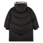 Doudoune &agrave; capuche KARL LAGERFELD KIDS 
                    GARCON