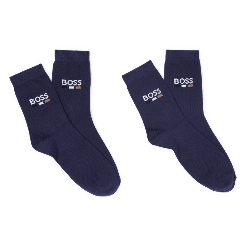 Lot de 2 paires de chaussettes BOSS 
                        GARCON