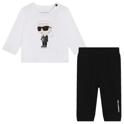 Ensemble T-shirt et cale&ccedil;on KARL LAGERFELD KIDS GARCON